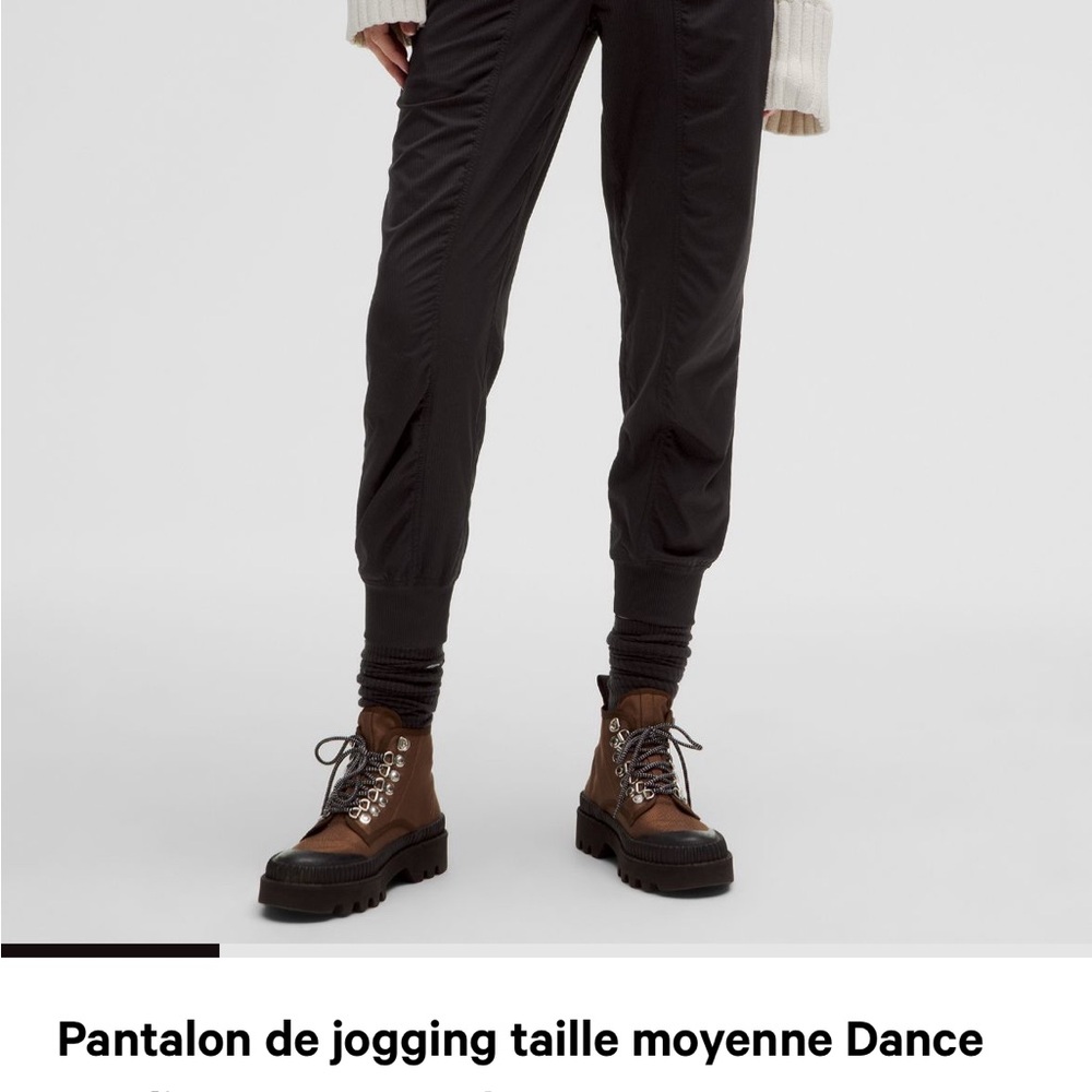 lululemon athletica Black Dance Studio joggers